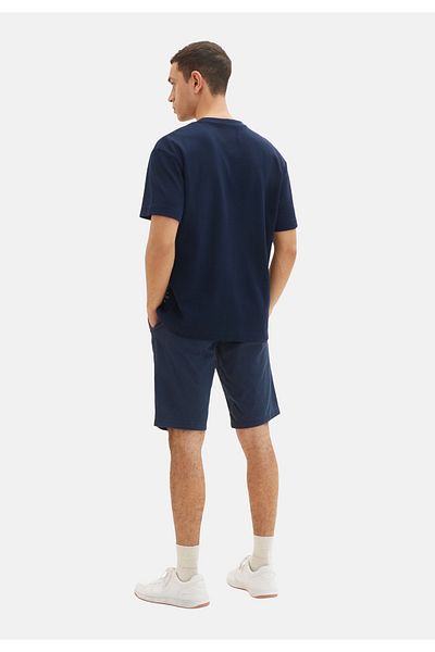 Tom Tailor Shorts Slimfit Chino-Shorts mit Reißverschluss, Knopf und seitlichen Eingrifftaschen