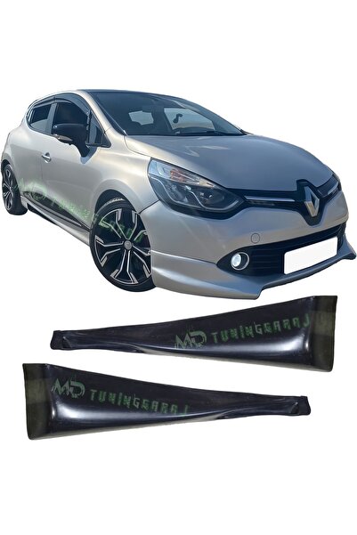 mdtuninggaraj Renault Clio 4 2012-2019 Uyumlu Boyasız Plastik Custom Marşpiye...