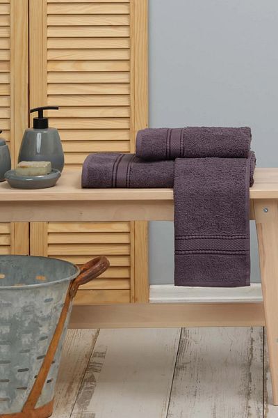 Karaca Home Daily Soft 100% Cotton Hand Towel 30X50 cm Anthracite
