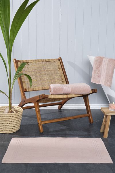 Karaca Home Πετσέτα προσώπου Aquasoft 100% βαμβακερή 50 cm X 90 cm σε σκόνη