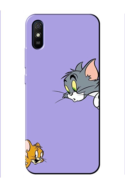 frondcase حافظة هاتف ريدمي 9A توم وجيري ليلك