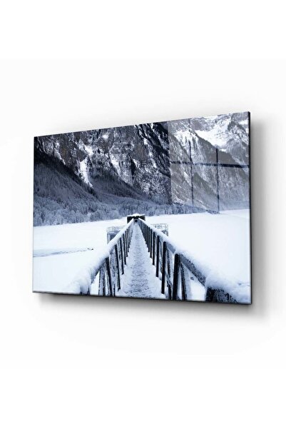 RİMA HOME Pictură din sticlă peisaj natural 4 mm sticlă temperată durabilă