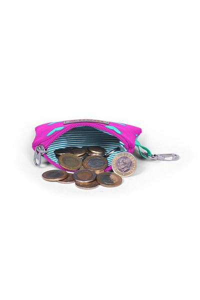 Coral High Kids Pink Heart Patterned Coin Bag