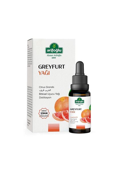 Arifoğlu Grapefruit Oil - 100% Natural and Pure, 10 ml