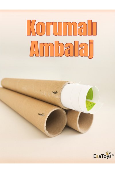 esatoys Çocuklar Için Diş Fırçalama Panosu