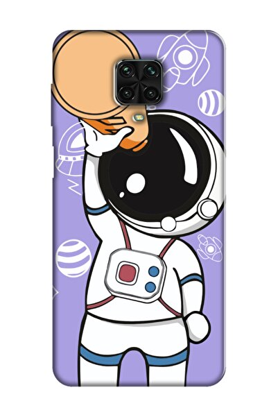 frondcase حافظة هاتف ريدمي نوت 9 برو رائد الفضاء ليلك