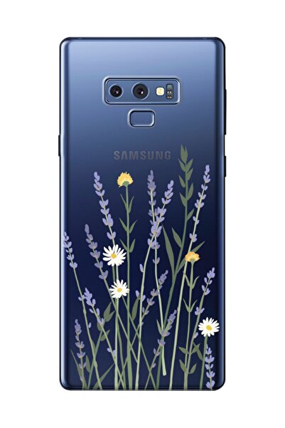 frondcase Samsung Note 9 Lavanta Şeffaf Telefon Kılıfı