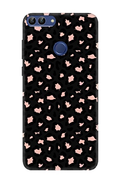 frondcase حافظة هاتف هواوي بي سمارت بنمط الفهد باللون الأسود