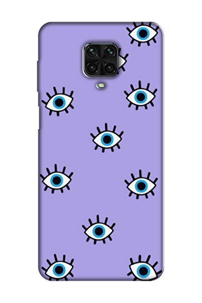 frondcase حافظة هاتف Redmi Note 9 Pro عيون الشر أرجواني