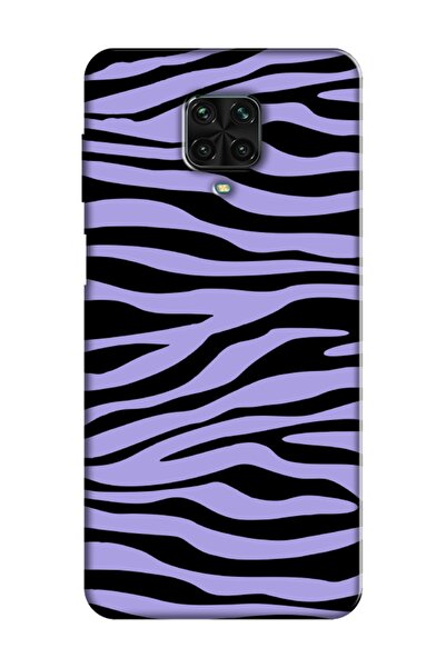 frondcase حافظة هاتف Redmi Note 9 Pro بنمط الحمار الوحشي أرجواني