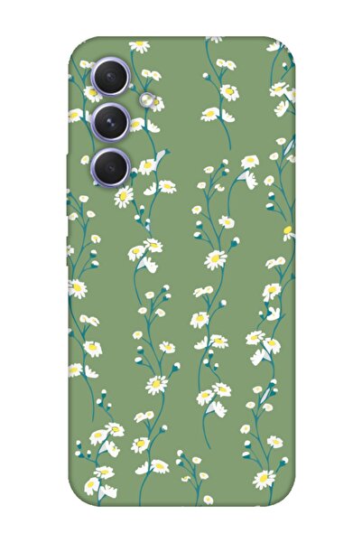 frondcase حافظة لهاتف سامسونج A54 ديزي كرمة خضراء