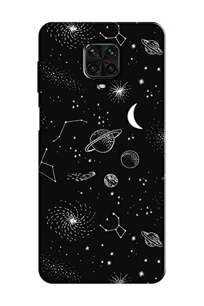 frondcase حافظة لهاتف ريدمي نوت 9 برو بلانيت باللون الأسود