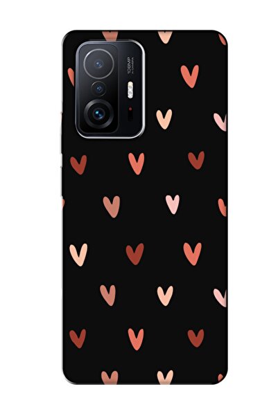 frondcase غطاء الهاتف Xiaomi Mi 11T Mi 11T أسود بنمط القلب