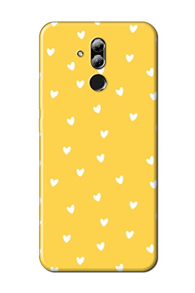 frondcase غطاء هاتف Huawei Mate 20 Lite Tiny Hearts أصفر اللون