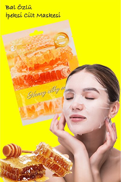 xolo Bal ipek Yüz Maskesi Nemlendirici Onarım Yağı Kontrol Beyazlatma Cilt Ba...