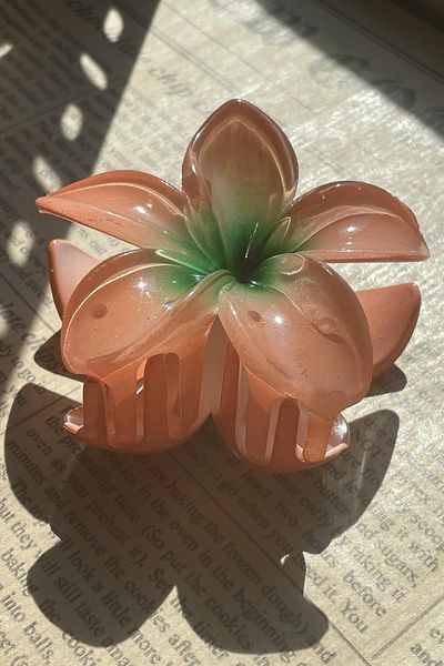 SUBU TASARIM Cataramă mare Mandak Lotus Somon SBT1630