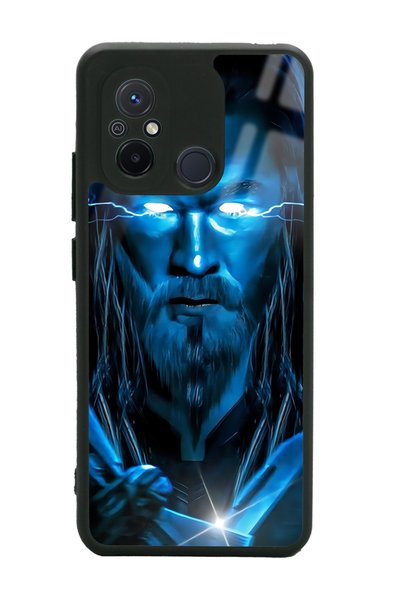 Spoyi Teleplus Xiaomi Redmi 12C Thor Design Glossy Phone Case