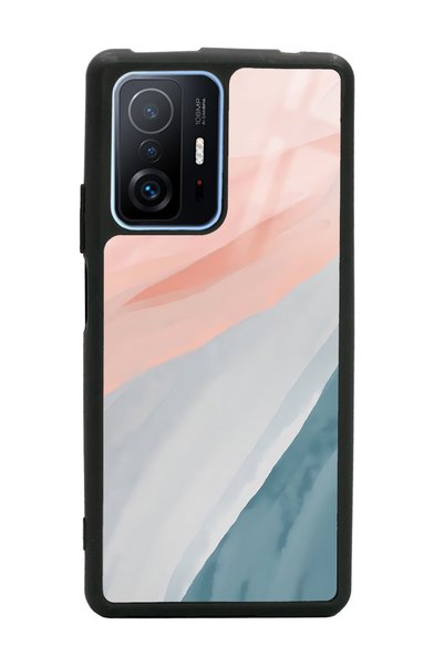 Spoyi حافظة هاتف لامعة بتصميم ألوان مائية لهاتف Xiaomi Mi 11T Pro