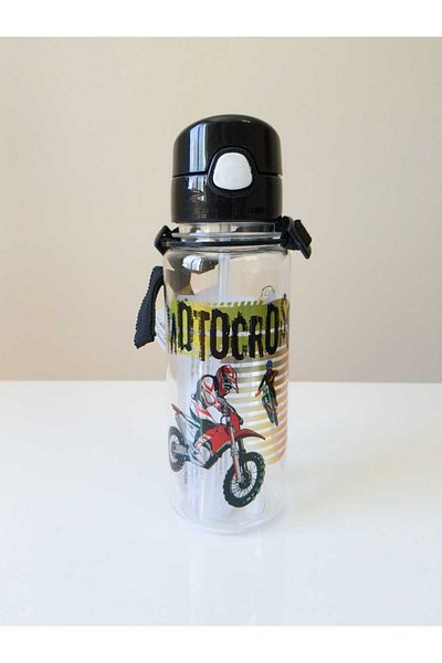 BULUT brand Healthy Polycarbonate Flask 500 Ml, Flask with Straw 500 ML