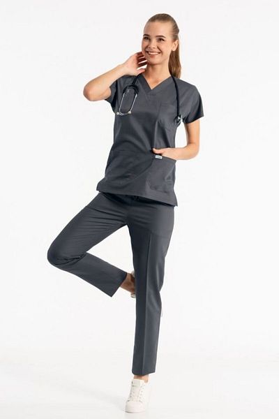 Owlet Medikal Costum uniform Lycra Smoked Scrubs
