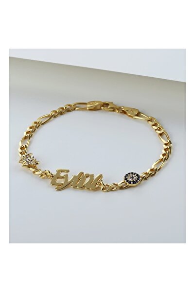 Şimal Silver 925 Ayar Gümüş Isimli Zincir Bileklik