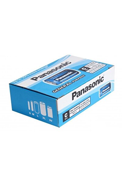 PANASONIC C Boy Çinko Orta Pil 24 Lü Pana-03 (1 Paket 24 Adet)