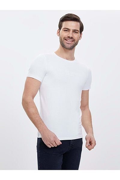 Loft 2023741 The Front The OrgWritten T-shirt - White - L - St04590-white-l