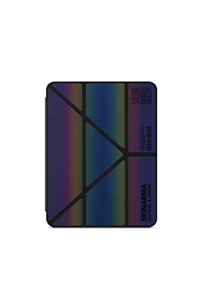 Skinarma iPad Air 10.9 2022 5.Nesil Kılıf SkinArma Holografik Tasarım Çıkarıl...