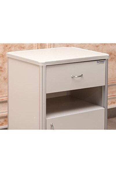 Medikalbirlik Çekmeceli Dolaplı ve Raflı Etajer TM-E5014