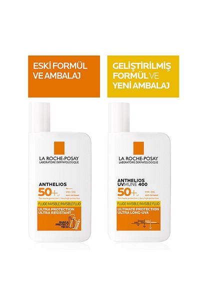 La Roche Posay Anthelios UVmune Fluid - SPF50+ Sunscreen 50 ml