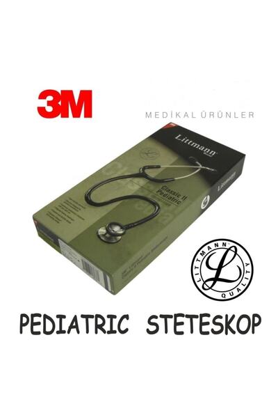 Genel Markalar Littmann Classic II Pediatrik Steteskop SİYAH