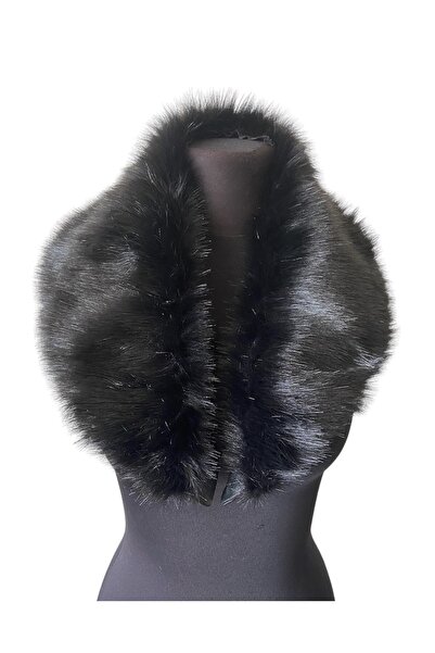 asus deri KADIN PELUŞ SEYYAR SİYAH YAKA