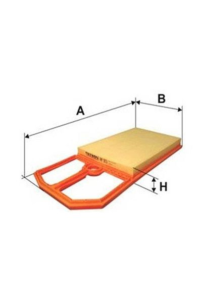 Filtron VW Polo 1.4 16V AHW Air Filter 2000-2002 Filtron