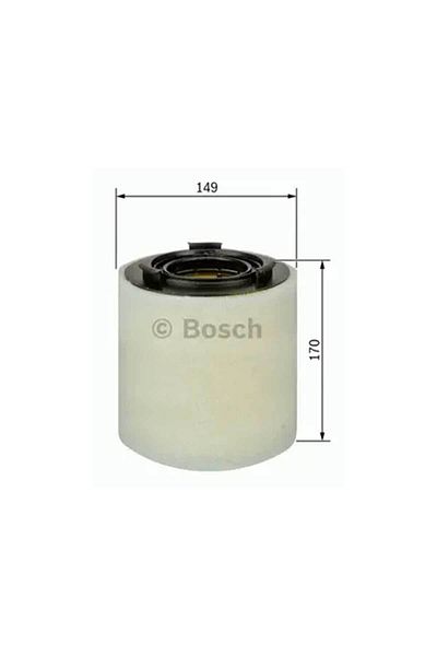 Bosch Seat Toledo 1.4 TSI Air Filter 2013-2014 Bosch CAX