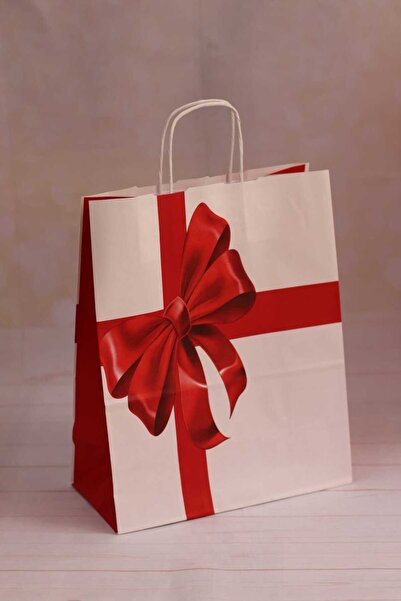 demontecraft Bow pattern Gift package gift bag gift 18x8x24 (5pcs)
