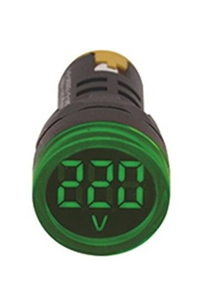 GÜVEN Gwest 22 VS-Y 24-450V Yeşil AD-116 Serisi Voltmetre