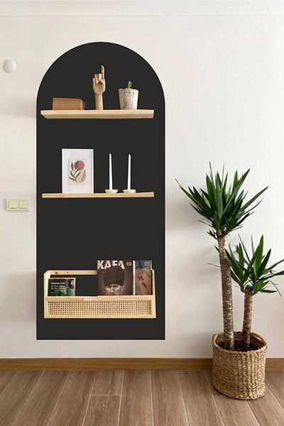 Piksel Grafik Autocolant de perete oval boem