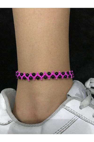 Beykan My Anklet Crystal Zipper