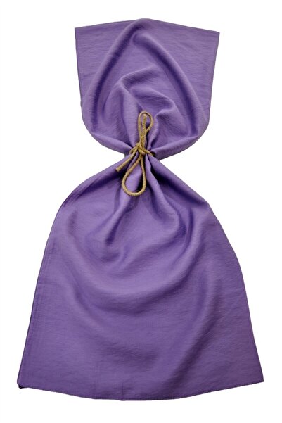 Siyane Kadın Leylak Ipeksi Aerobin Caz Şal