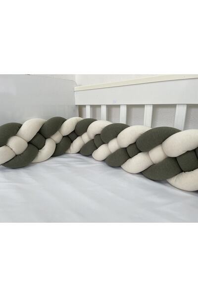 meleginisiklitoplari Örgü Korumalık 500 Cm 4'lü Örgü / 90x190 Montessori Yata...