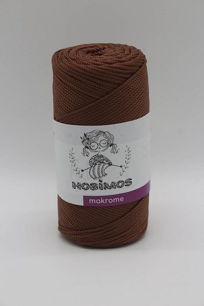 Hobimos Πολυεστέρας Macrame No:4 Τσάντα, Καλάθι, Σφουγγαρίστρα, Σχοινί Supla