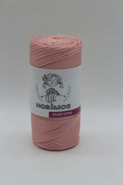 Hobimos 200 Gr 230 Mt Polyester Macrame Twine - Τσάντα, Καλάθι, Σφουγγαρίστρα, Σχοινί Supla 2mm