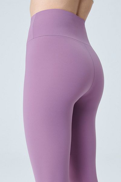 UP&FIT Push Up High Waist Control Κολάν ανοιχτό λιλά
