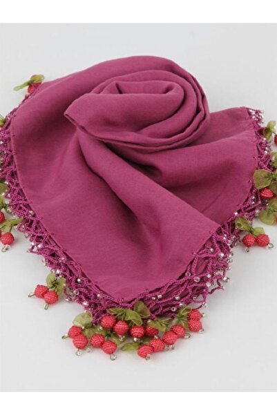 ALLURİNG THE BETTER ONE أوشحة مطرزة يدويًا مطرزة بالكرز