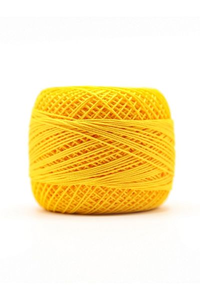 E Elmas Yellow Cross Stitch and Etamine thread 25 gr 9 Layers