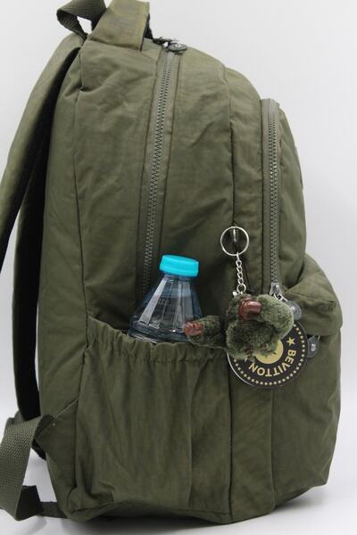 Bevitton Water Resistant Casual School Backpack Unisex School Bag 2200 Khaki