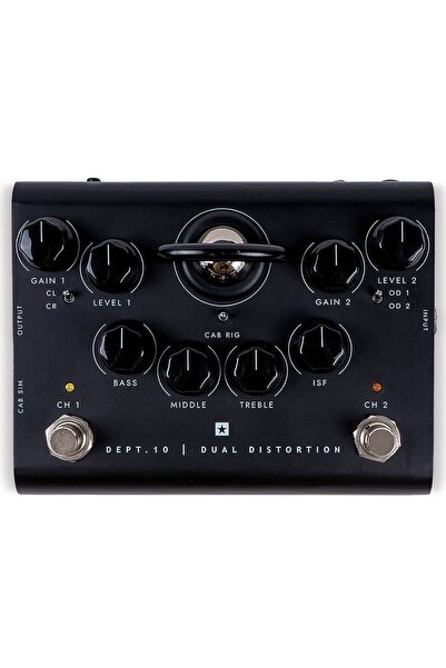 Blackstar Dept. 10 Dual Distortion 2-Kanal Tube Distortion Pedalı AMPED 2