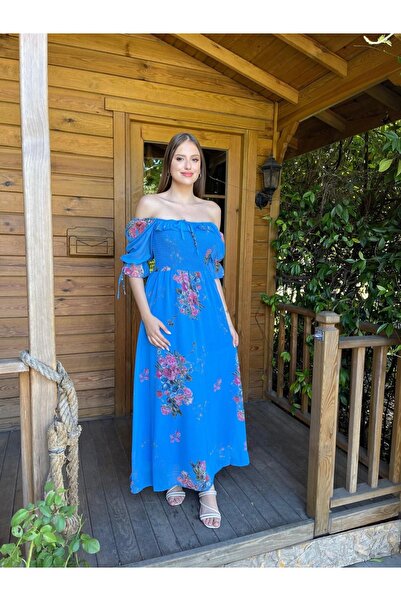 Miasista Güllü Madonna Şifon Elbise