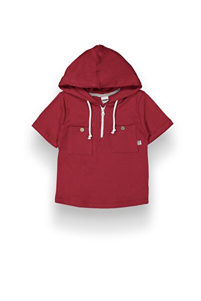 Novy Baby Short Sleeve Hooded Boy's 2-Piece Set with Jeans - Age 3-6 - 2093