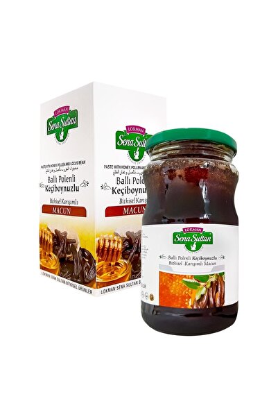 Lokman Sena Sultan Ballı Polenli Keçiboynuzlu Bitkisel Karışımlı Macun 420 Gr
